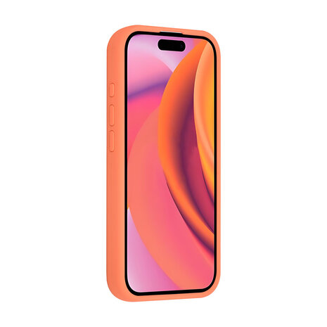 TUNIQ TUNIQ iPhone 17 Back cover case - Magsafe - Full Silicone - Orange