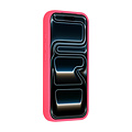 TUNIQ TUNIQ iPhone 17 Pro/iPhone 18 Pro Coque arrière MagSafe Entièrement en silicone - Rose vif