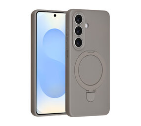 TUNIQ TUNIQ Galaxy S26 Back cover coque - Magsafe With Ring Stand - Hanger - Titanium Grey