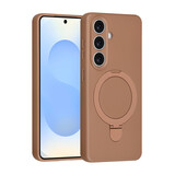 TUNIQ TUNIQ Galaxy S26 Back cover case - Magsafe With Ring Stand - Hanger - Desert Brown