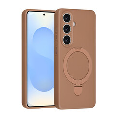 TUNIQ Galaxy S26 Backcover hoesje - Magsafe With Ring Stand - Hanger - Desert Brown