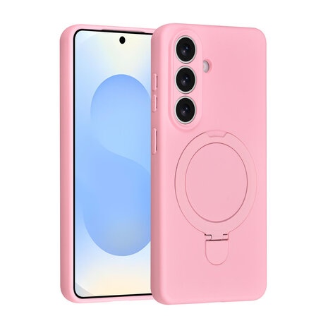 TUNIQ TUNIQ Galaxy S26 Back cover coque - Magsafe With Ring Stand - Hanger - Sakura Pink