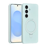 TUNIQ TUNIQ Galaxy S26 Back-Cover hul - Magsafe With Ring Stand - Hanger - Mint Green