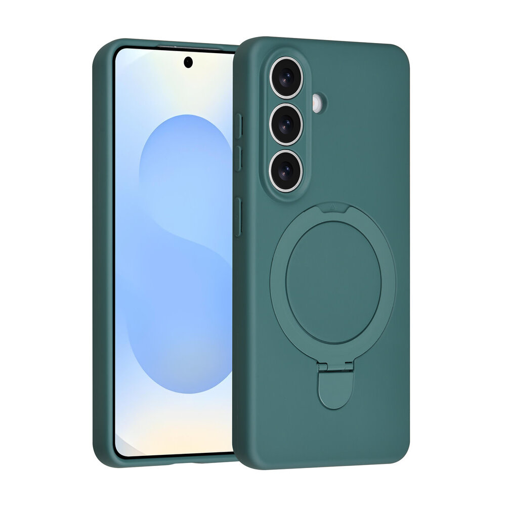 TUNIQ TUNIQ Galaxy S26 Back cover coque - Magsafe With Ring Stand - Hanger - Vert foncé