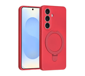 TUNIQ TUNIQ Galaxy S26 Back cover coque - Magsafe With Ring Stand - Hanger - Cherry Red