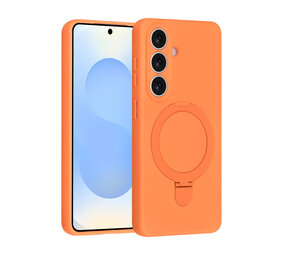 TUNIQ TUNIQ Galaxy S26 Backcover hoesje - Magsafe With Ring Stand - Hanger - Tangerine Orange