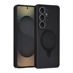 TUNIQ Galaxy S26 Ultra Back cover coque - Magsafe With Ring Stand - Hanger - Noir