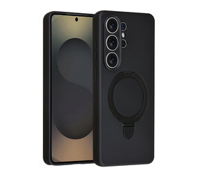 TUNIQ TUNIQ Galaxy S26 Ultra Backcover hoesje - Magsafe With Ring Stand - Hanger - Zwart