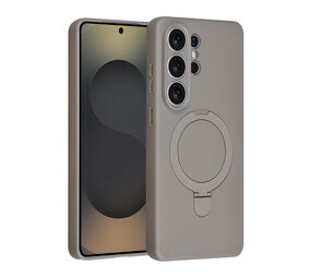 TUNIQ TUNIQ Galaxy S26 Ultra Back cover coque - Magsafe With Ring Stand - Hanger - Titanium Grey