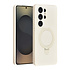 TUNIQ Galaxy S26 Ultra Back cover case - Magsafe With Ring Stand - Hanger - Antique White