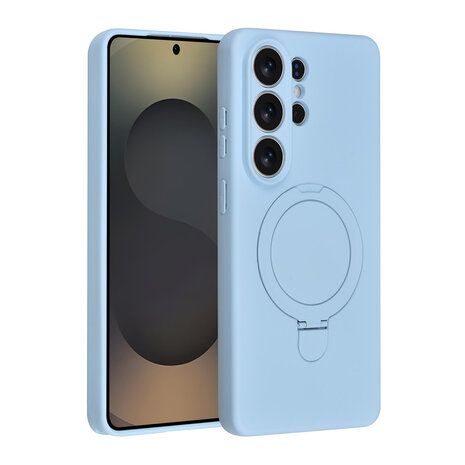 TUNIQ TUNIQ Galaxy S26 Ultra Back cover coque - Magsafe With Ring Stand - Hanger - Baby Blue