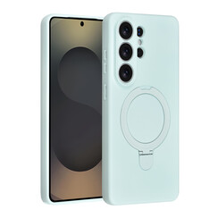 TUNIQ Galaxy S26 Ultra Back cover coque - Magsafe With Ring Stand - Hanger - Mint Green