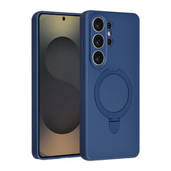 TUNIQ Galaxy S26 Ultra Backcover hoesje - Magsafe With Ring Stand - Hanger - Navy Blue