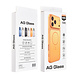 AG Matte Glass AG Matte Glass iPhone 16 Pro Backcover hoesje - Magsafe full protection cover - Oranje