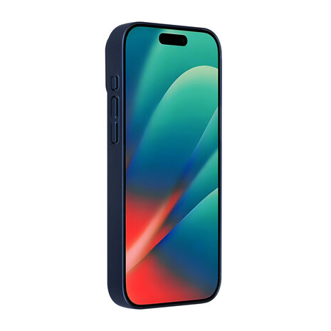 AG Matte Glass AG Matte Glass iPhone 16 Pro Max Back cover coque - Magsafe full protection cover - Bleu AG Matte Glass AG Matte Glass iPhone 16 Pro Max Back cover coque - Magsafe full protection cover - Bleu