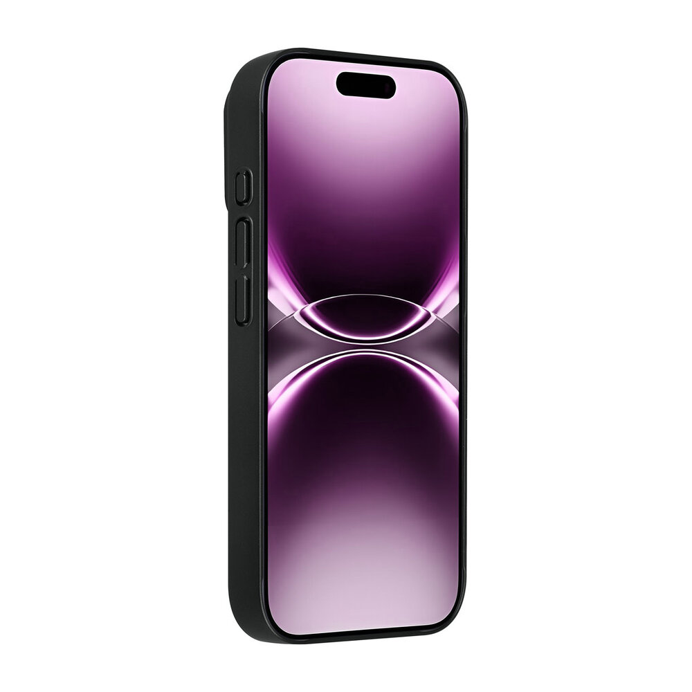 AG Matte Glass AG Matte Glass iPhone 17 Back cover case - Magsafe full protection cover - Black AG Matte Glass AG Matte Glass iPhone 17 Back cover case - Magsafe full protection cover - Black