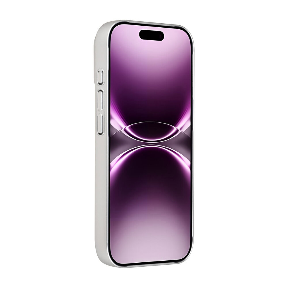 AG Matte Glass AG Matte Glass iPhone 17 Backcover hoesje - Magsafe full protection cover - Zilver AG Matte Glass AG Matte Glass iPhone 17 Backcover hoesje - Magsafe full protection cover - Zilver