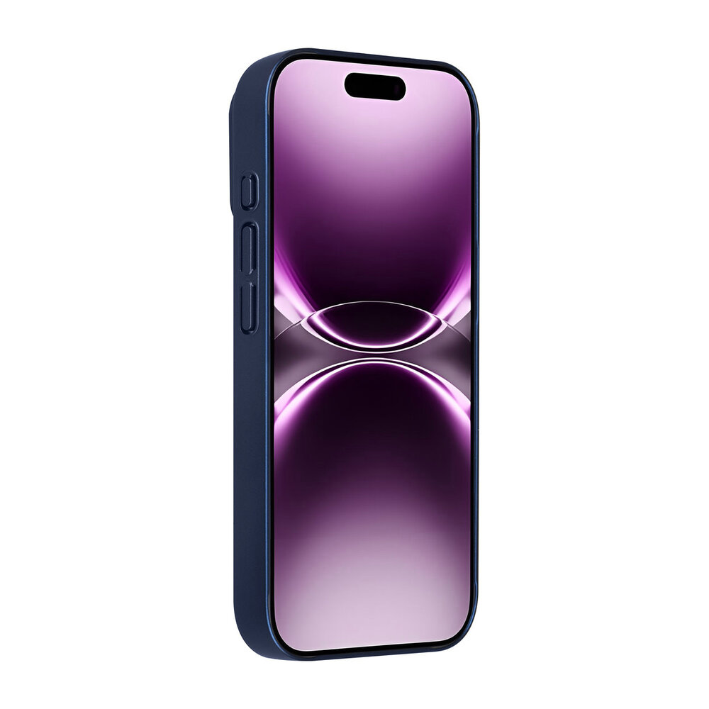 AG Matte Glass AG Matte Glass iPhone 17 Backcover hoesje - Magsafe full protection cover - Blauw