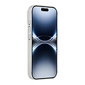 AG Matte Glass iPhone 17 Pro/iPhone 18 Pro Coque arrière MagSafe protection enveloppante - Argenté