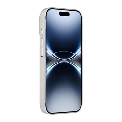 AG Matte Glass iPhone 17 Pro/iPhone 18 Pro Coque arrière MagSafe protection enveloppante - Argenté