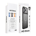 AG Matte Glass iPhone 17 Pro Max/iPhone 18 Pro Max Coque arrière MagSafe protection enveloppante - Noir