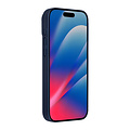 AG Matte Glass iPhone 17 Pro Max/iPhone 18 Pro Max Coque arrière MagSafe protection enveloppante - Bleu
