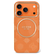 Guess Guess iPhone 17 Pro Max Backcover hoesje - Magsafe - IML Peony Hot Stamp Design - Oranje Guess Guess iPhone 17 Pro Max Backcover hoesje - Magsafe - IML Peony Hot Stamp Design - Oranje