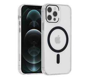 UNIQ Accessory UNIQ Accessory iPhone 12/12 Pro Hardcase Backcover magsafe compatible - transparant - Zwart