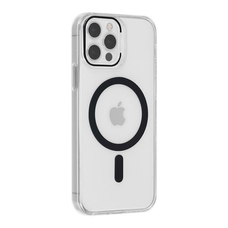 UNIQ Accessory UNIQ Accessory iPhone 12/12 Pro Hardcase Backcover magsafe compatible - transparant - Zwart UNIQ Accessory UNIQ Accessory iPhone 12/12 Pro Hardcase Backcover magsafe compatible - transparant - Zwart