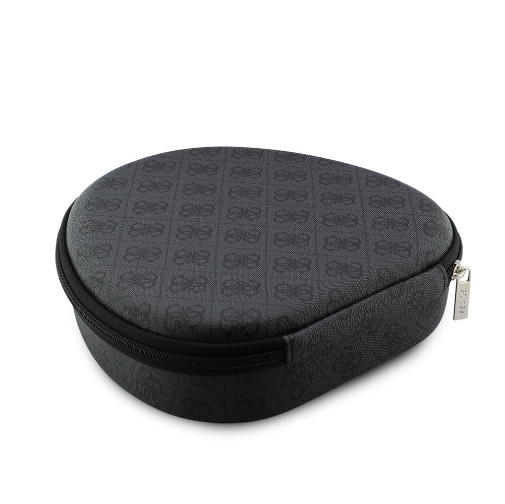 Guess Guess Bluetooth Headphones - ENC - PU Leather With Case - 4G Triangle Logo - Noir