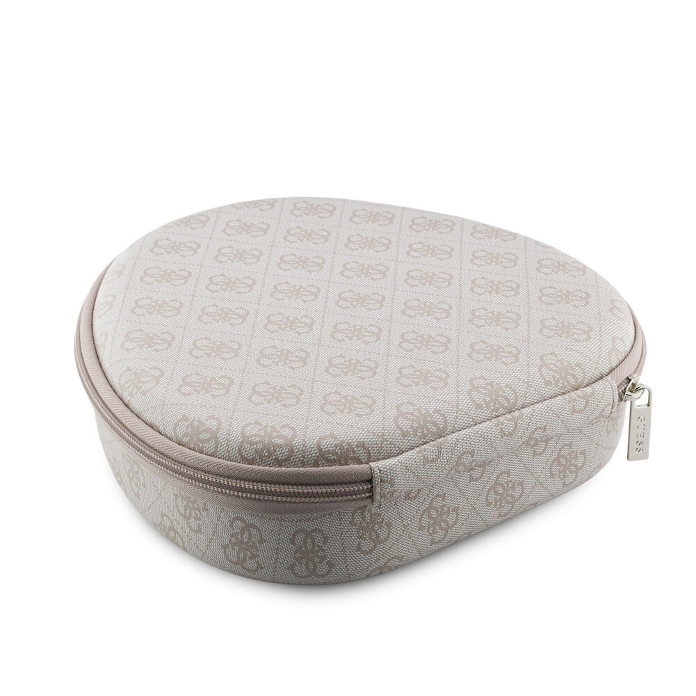 Guess Guess Bluetooth Headphones - ENC - PU Leather With Case - 4G Triangle Logo - Rose