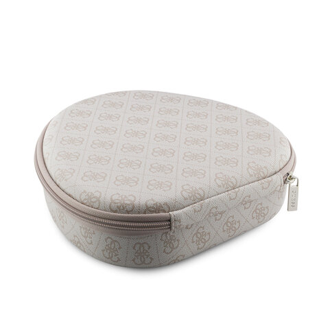 Guess Guess Bluetooth Headphones - ENC - PU Leather With Case - 4G Triangle Logo - Rose