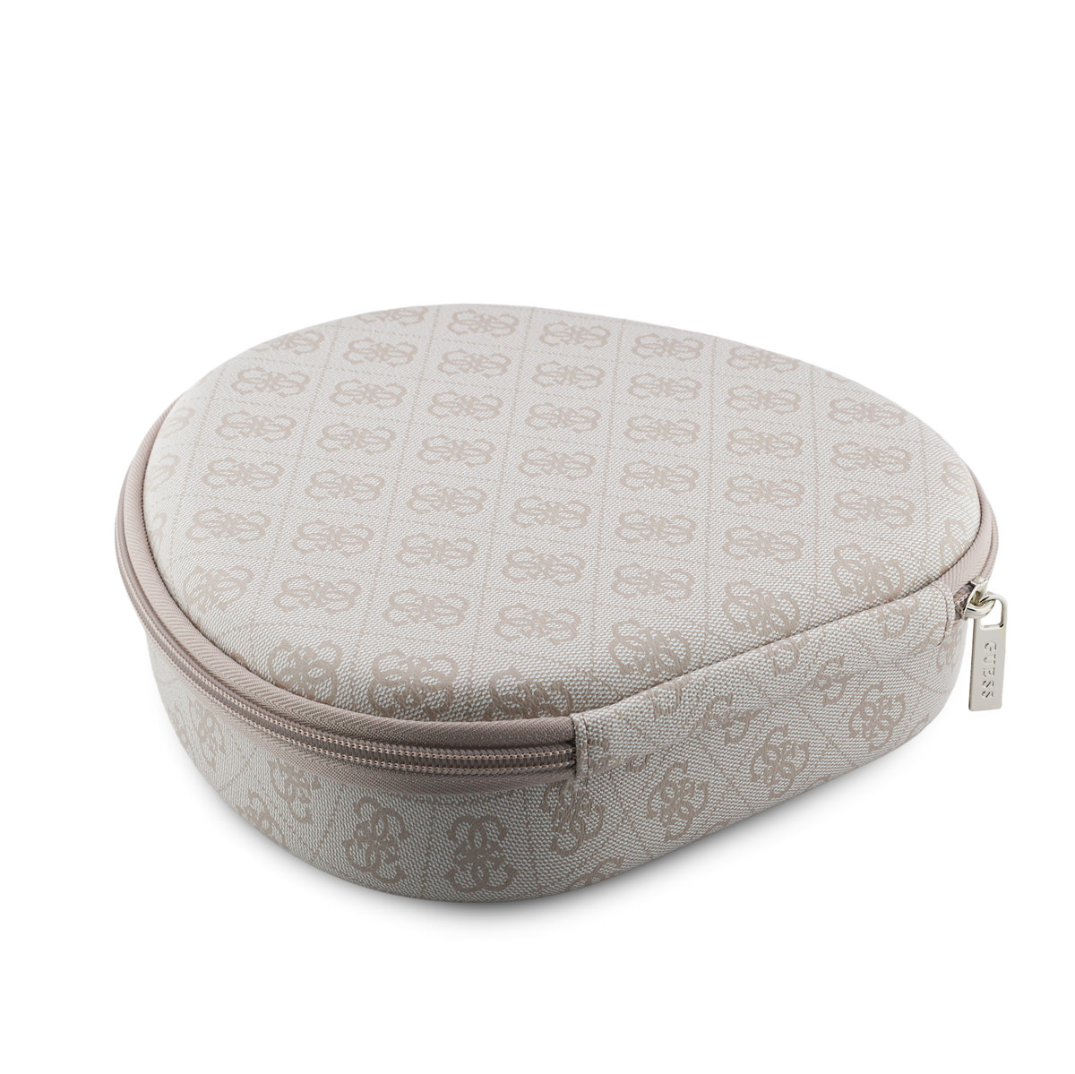 Guess Guess Bluetooth Headphones - ENC - PU Leather With Case - 4G Triangle Logo - Roze, foto 6 van 6