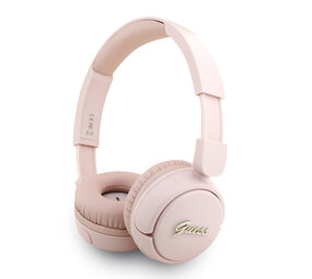 Guess Guess Bluetooth Headphones - Metal Logo Script - Rose Guess Guess Bluetooth Headphones - Metal Logo Script - Rose