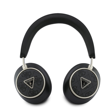 Guess Guess Bluetooth Headphones - ENC - PU Leather With Case - 4G Triangle Logo - Noir