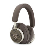Guess Guess Bluetooth Headphones - ENC - PU Leather With Case - 4G Triangle Logo - Bruin