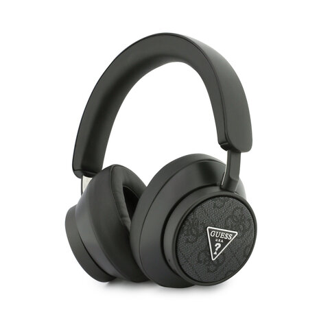 Guess Guess Bluetooth Headphones - ENC - PU Leather - 4G Triangle Logo - Noir
