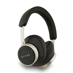 Guess Bluetooth Headphones - ENC - PU Leather - 4G Classic Logo - Zwart
