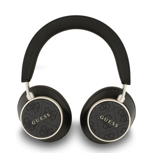 Guess Guess Bluetooth Headphones - ENC - PU Leather - 4G Classic Logo - Schwarz