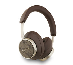 Guess Guess Bluetooth Headphones - ENC - PU Leather - 4G Classic Logo - Marron Guess Guess Bluetooth Headphones - ENC - PU Leather - 4G Classic Logo - Marron
