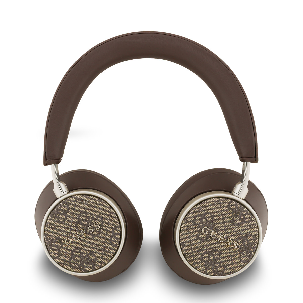 Guess Guess Bluetooth Headphones - ENC - PU Leather - 4G Classic Logo - Bruin, foto 2 van 3