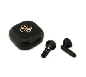 Guess Guess Oordopjes - TWS 4G Metal Logo - Zwart