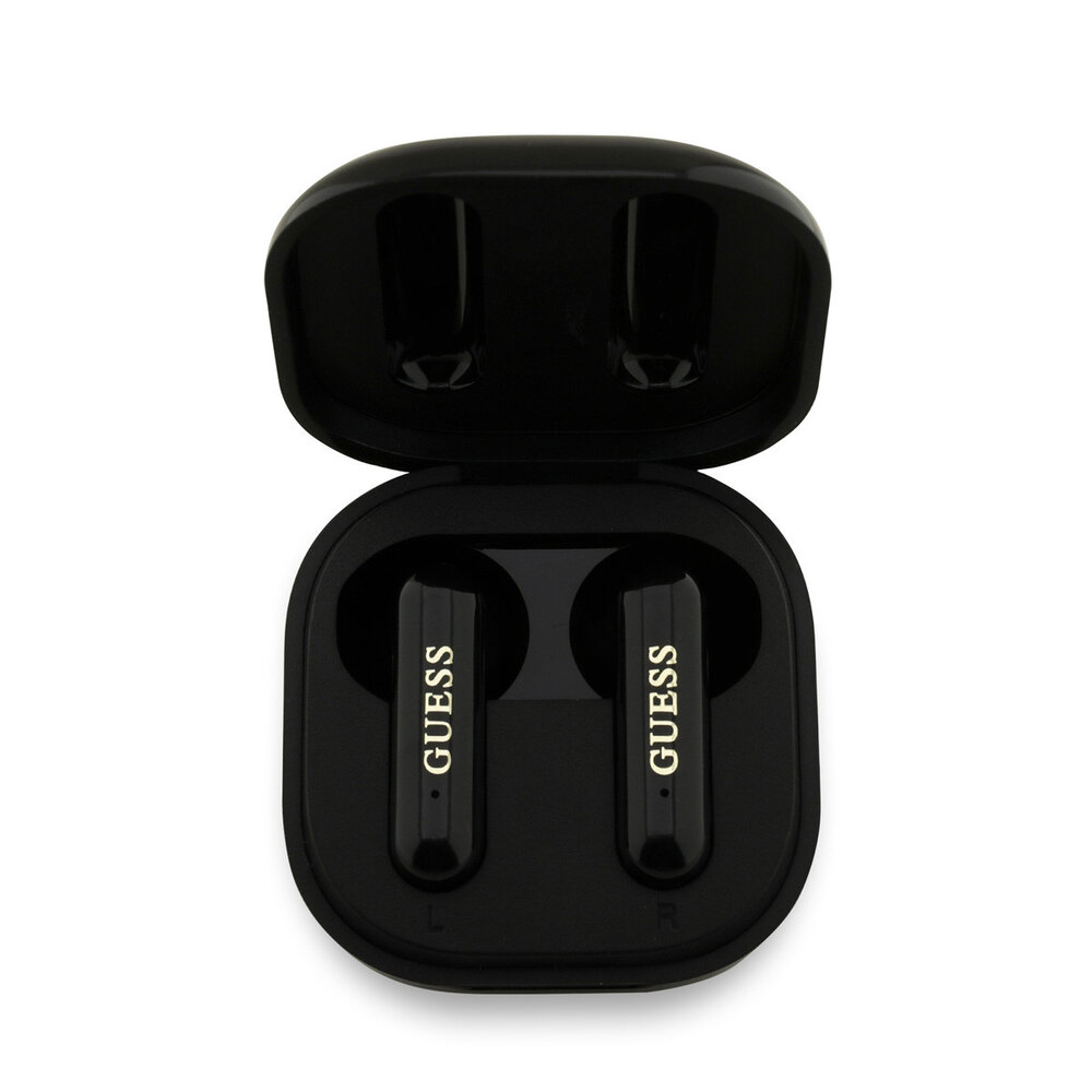 Guess Guess Oordopjes - TWS 4G Metal Logo - Zwart