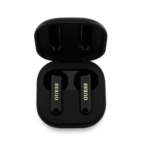Guess Guess Oordopjes - TWS 4G Metal Logo - Zwart