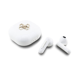 Guess Guess Bluetooth Earbuds - TWS - 4G Metal Logo - Blanc Guess Guess Bluetooth Earbuds - TWS - 4G Metal Logo - Blanc