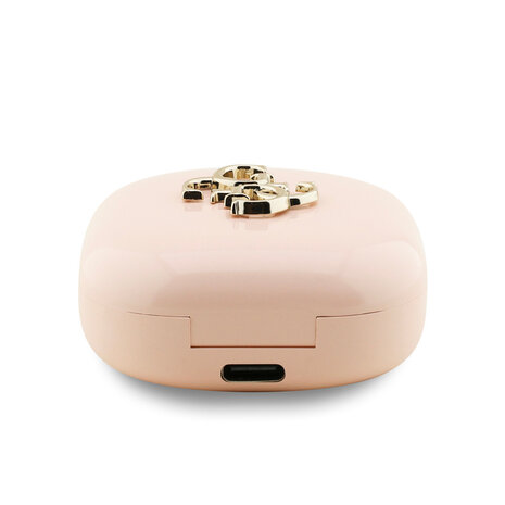 Guess Guess Bluetooth Earbuds - TWS - 4G Metal Logo - Rose