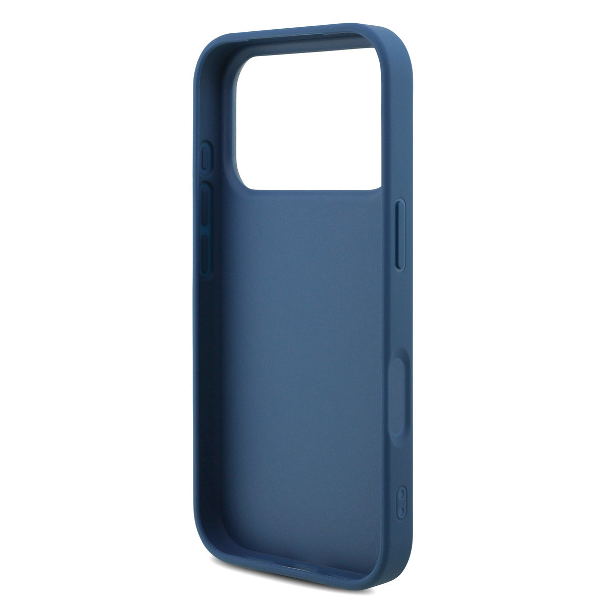 Guess Guess iPhone 17 Pro Backcover hoesje - 4G With Pearl Strap - Big Metal Logo - Blauw, foto 6 van 6