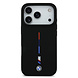 BMW BMW iPhone 17 Pro Back-Cover hul - MagSafe - Liquid Silicone - Printed Tricolor - Schwarz