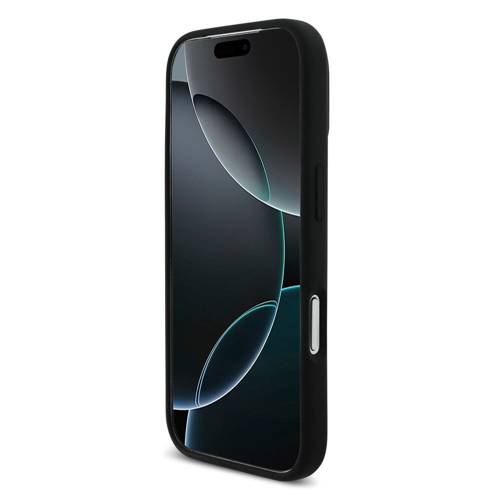 BMW BMW iPhone 17 Pro Back cover case - MagSafe - Liquid Silicone - Printed Tricolor - Black BMW BMW iPhone 17 Pro Back cover case - MagSafe - Liquid Silicone - Printed Tricolor - Black