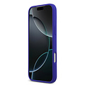 BMW BMW iPhone 17 Pro Max/iPhone 18 Pro Max Coque arrière MagSafe Silicone liquide Logo vertical - Bleu marine
